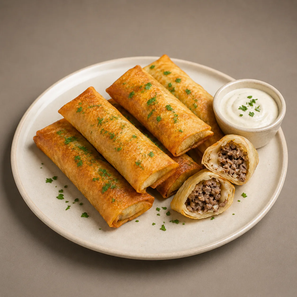 Beef Borek Rolls
