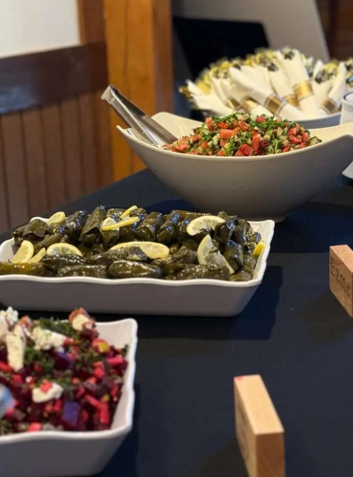 Otto Mediterranean catering spread