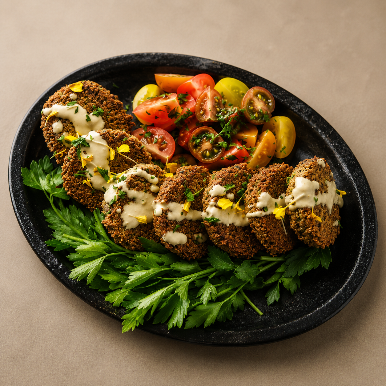 Crispy Falafel & Tahini