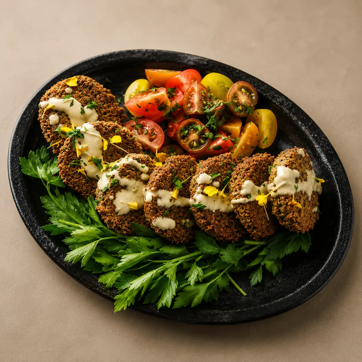 Crispy Falafel & Tahini