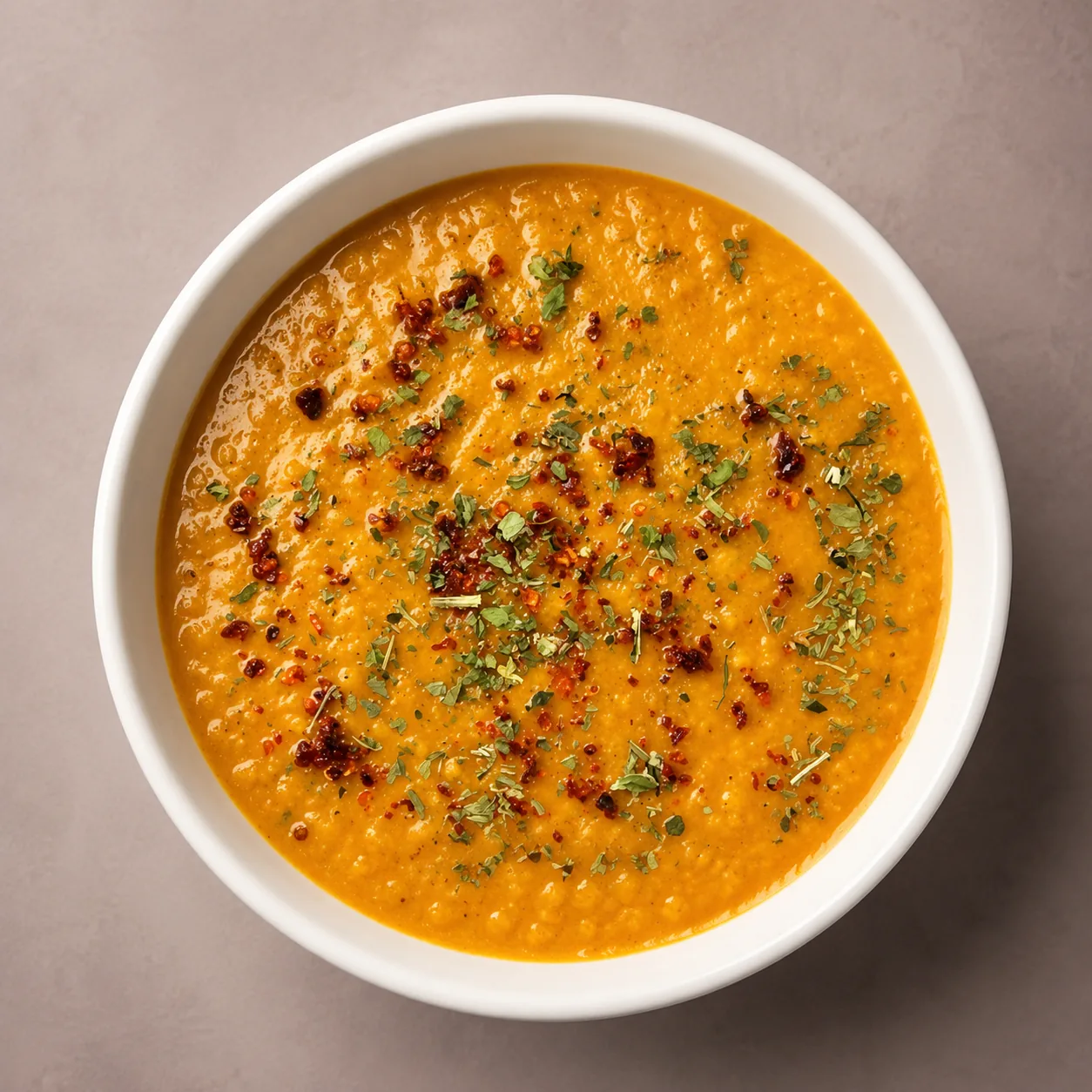 Warm Lentil Soup