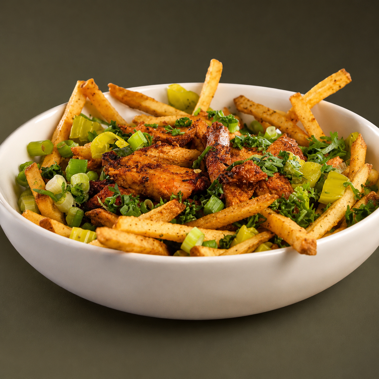 Loaded Rosemary Fries