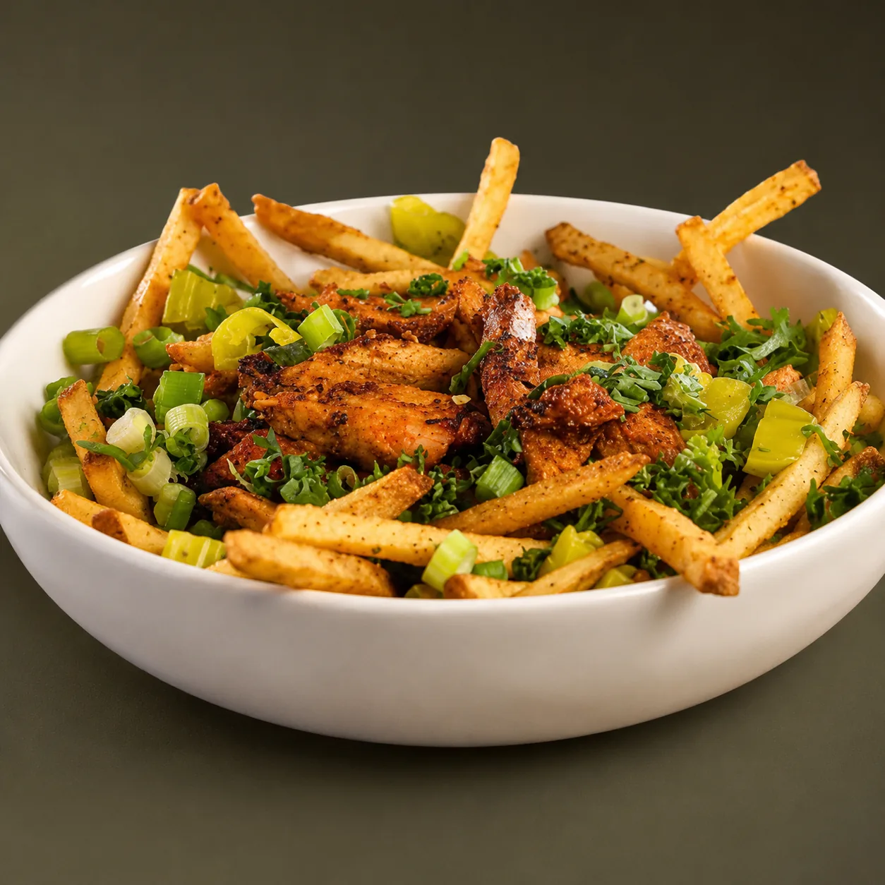 Loaded Rosemary Fries